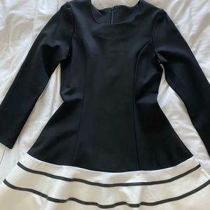 Cute black sleeved dress - never worn!